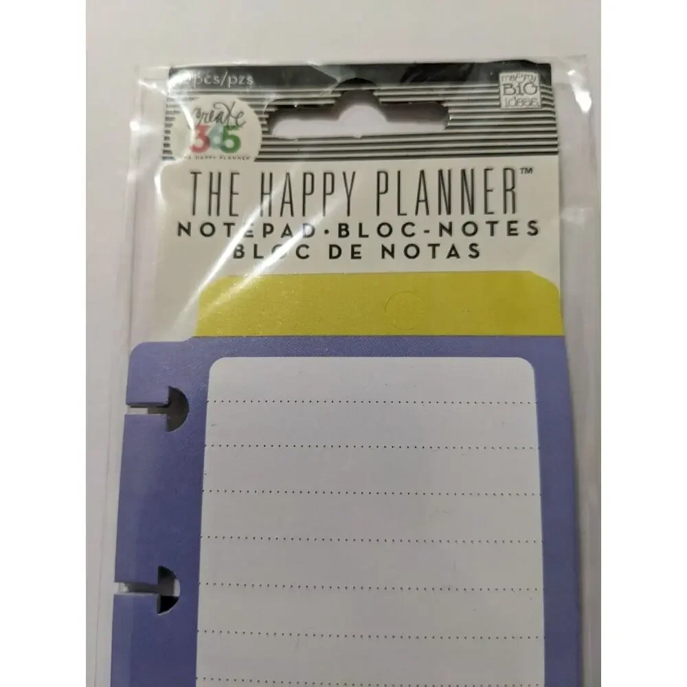 The Happy Planner Notepads NOTE PAD REFILL NEW